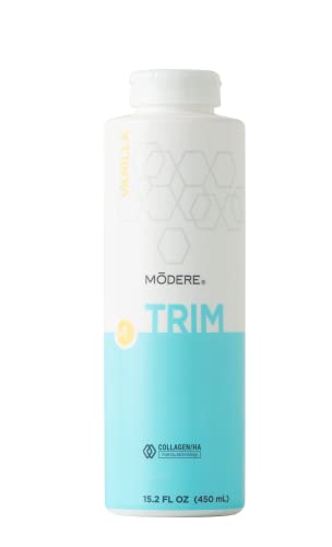 Trim Vanilla 15.2 Fl Oz Liquid Collagen Peptides Improves Joint Discomfort And Promotes Younger-Looking Skin, 1 Tbsp Measuring Spoon Set. #TOP4