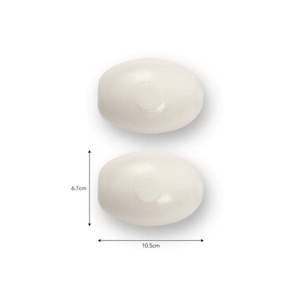 Rotary Provendi Soap Almond Milk - Refill Screw Holder (Set Of 2) - Holder Not Supplied