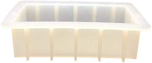 Silicone Soap Mold Rectangle White Loaf Soap Making Mould for Handmade DIY Crafts - Image 2