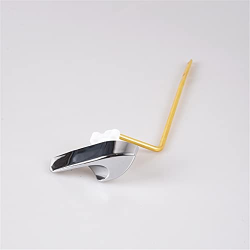 Lingsad LINGSAD-0236 Fancuf Side Button Pull Wrench Abs Electroplated Toilet Toilet Drainage Pull Lever Button Front Wrench thumb #3