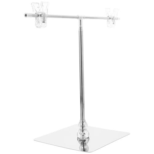 Alipis Soporte Ajustable T para Carteles Exhibidor de Sobremesa Resistente Metal para Tiendas y Uso Interior y Exterior