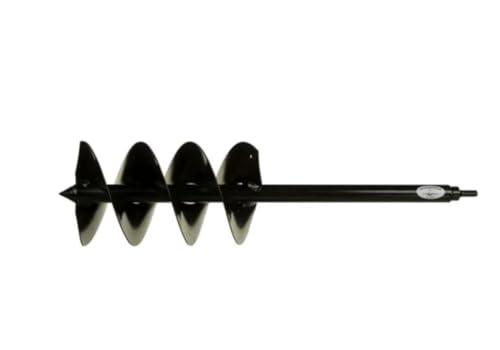 Power Planter Auger Drill Bit Extension 7' x 28' with 1/2' Non-Slip Hex Drive — Garden Auger for...
