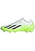 Price comparison product image adidas Unisex X CRAZYFAST.3 LL FG Football Boots, Cloud White/Core Black/Lucid Lemon, 11 UK