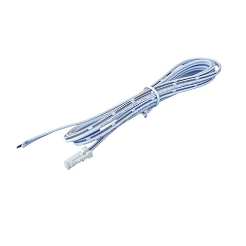 Cable de extensión LED compatible con aplicación de iluminación, cable de 2 metros y un extremo, 5 uds