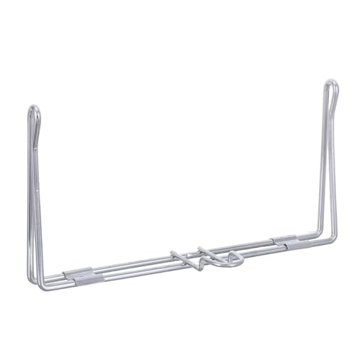 MAGICLULU Soporte Metálico para Colgar Bolsas de Plástico de 30 X 15 Cm, Estante Organizador para Bolsas de Compras en Supermercados y Tiendas Minoristas, Soporte para Camisetas Resistente