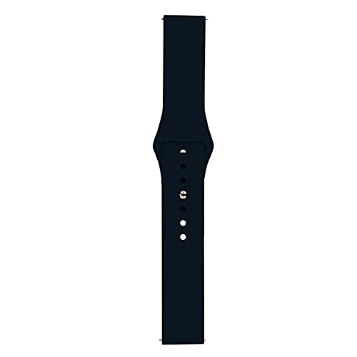 Image of AONES 22mm Silicone Belt Watch Strap Compatible for Noise Colorfit Caliber Go Smart Watch Band