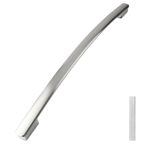 AIYOYOLIFE Freezer Door Handle Replacement Compatible with GE Refrigerators Stainless Steel Lower Freezer Handle Replace#: WR12X34310 4960021 AP6994366 PS16220203