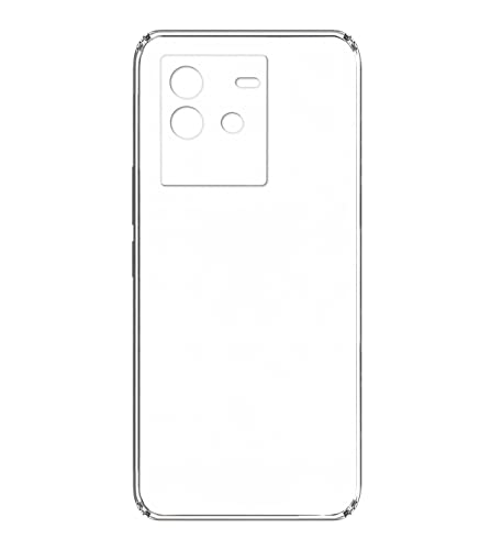 Image of Dashmesh Shopping Back Case Cover for iQOO Neo 6 5G (Transparent | Crystal Clear | Soft Flexible)