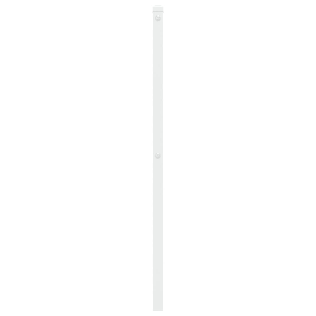 SYDE Cabecero de Repuesto de Acero Blanco 75 cm