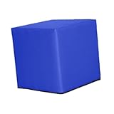 YIJU Yoga Block Dance Block Practical Multifunctional Exercise Brick Yoga Brick for Balance Training Workout Stretching Pilates, Blue