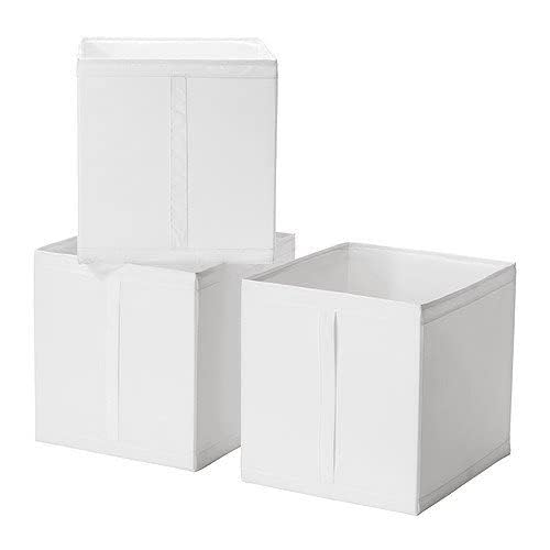 【 IKEA コルク プラスチック ミラーのふた付き 収納ボックス イケア（IKEA） 】イケア収納ボックス その他