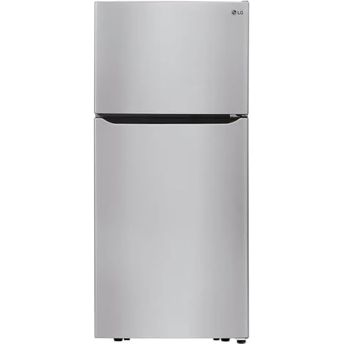 30 in. W 20 cu. ft. Top Freezer Refrigerator with LED Lighting and Multi-Air Flow in Stainless Steel