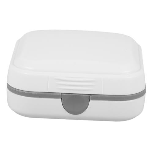 OFFIGAM ポータブル補聴器収納ケース 耐衝撃保護ボックス 軽量コンパクト設計 イヤホン収納対応 屋外持ち運び用補聴器ホルダー