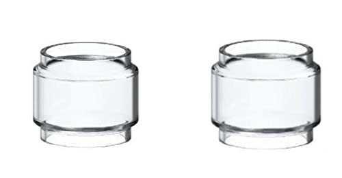 2 pack of Zeus Nano Bulb Glass for Geekvape Z Nano Tank NOT for Z Nano 2 Tank - SmartGek Bubble Wrap Package - Nicotine Free