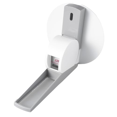 Medidor de altura de 220 cm con placa de pared, cinta métrica de altura para el hogar, estadiómetro retráctil montado en la pared