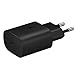 Samsung EP-TA800XBEGWW Charger, USB Type A (25W), Fast Charging Technology, Black - Type C Cable Included
