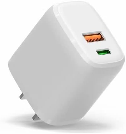 for iphone apple watch series 7 usb c charger block compatible apple watch series 8 for iphone charger block 20w fast charging block charger plug f