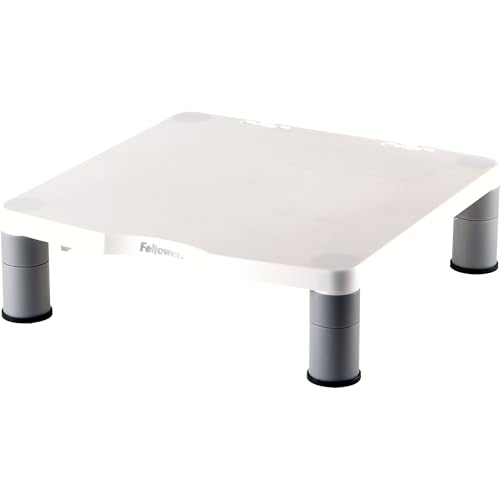 Support pour moniteur Fellowes surélevé ergonomique bicolore