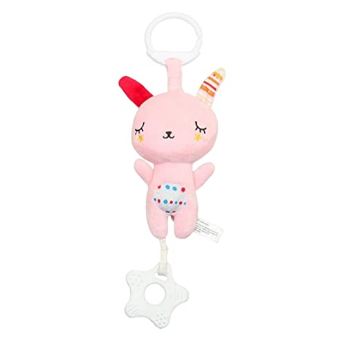 Brinquedos macios para carrinhos de bebê - Brinquedos Infantis Cabide Macio Chocalho Crinkle Brinque