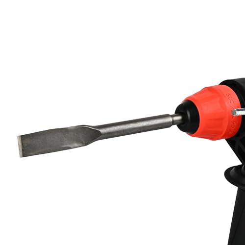 Image of MAXTRA Professional Grade Power Rotary Hammer Drill, 26 mm, 1600W, 3 Modes, with Drill Bits and Carrying Case