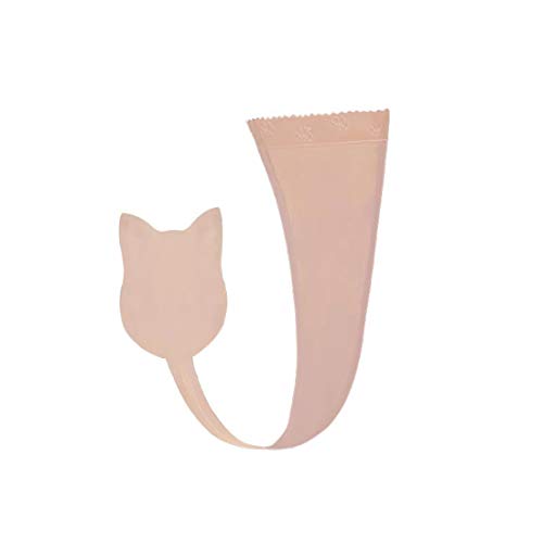 HTRUIYA Womens C String Invisible Panty Cat Shaped Self Adhesive Strapless Thong Seamless Mini Underwear