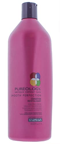 Pureology Smooth Perfection Conditioner | For Frizz-Prone, Color Treated Hair | Sulfate-Free | Vegan