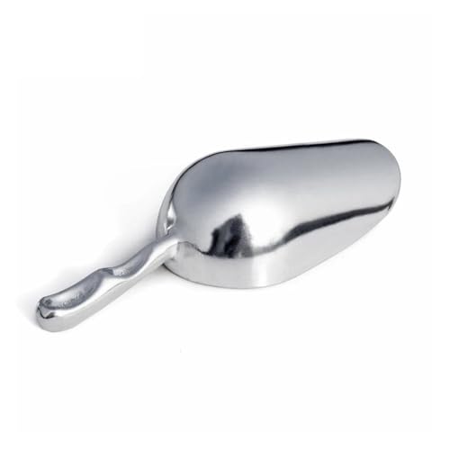 Paletta for ghiaccio in alluminio, paletta for caramelle, for alimenti e farina Per contenere il ghiaccio(Aluminium 6oz)