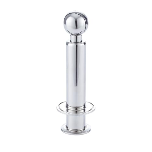 Bola de limpieza giratoria de acero inoxidable 304 con conector Tri-Clamp para tanques 2