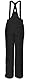 Killtec Jungen Ksw 79 Bys Pnts Funktionshose Skihose mit abzippbarem Latz Schneefang und Kantenschutz, Schwarz, 164 EU