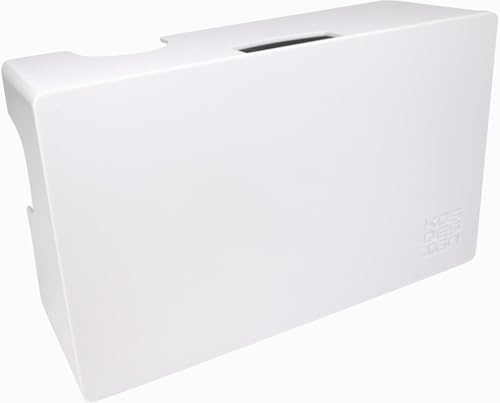 Kos Design Boîte de Gestion des Câbles avec Kit de Montage Inclus – Organisateur de Câbles en ABS 32×20×11cm | Rangement Thermorésistant pour...