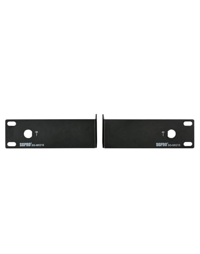SGPRO Audio Rack Mount Kit for Wireless Microphone Receivers and Wireless in-Ear Monitor System...