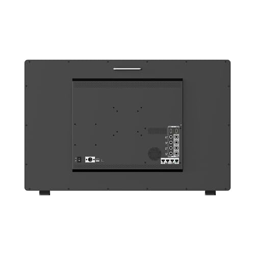 Image of LILLIPUT UQ31 31.5-Inch 4K Production Monitor with HDR, 3840x2160 Resolution, 1000 Nits Brightness, 12G-SDI and HDMI 2.1 Inputs, Waveform Tools, Battery Plate (UQ31-ABBP with Gold Mount Plate)