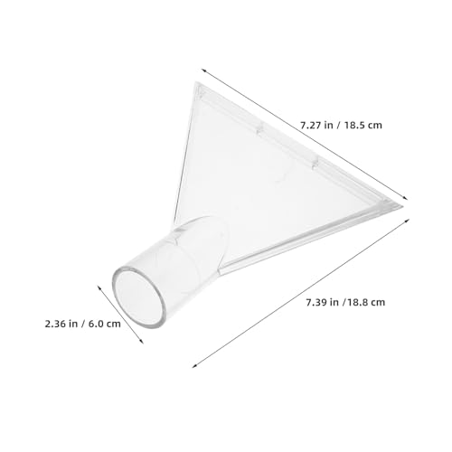 Accesorio de succión potente para alfombras y colchones con boquilla transparente limpia 3