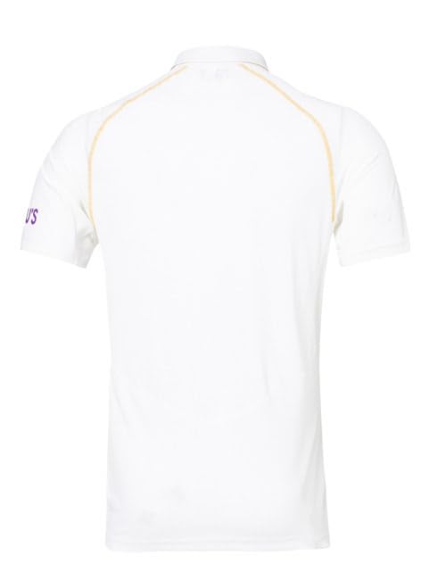 Image of Unisex Polyester India Test Match WTC Regular Fit Jersey Half Sleeves -2023-24 (34 (for 9-10 Years), Plain Back (NO Player Name)), Multicolor