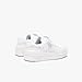 Lacoste Women's T-Clip Sneaker, White/White, 5