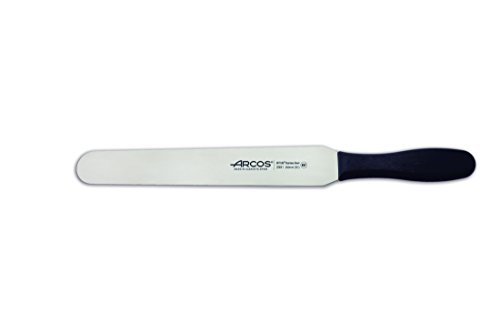 299125 Espatula Pastelera 25 Cm Negro - Arcos En Oferta Arcos Serie 2900, Espátula, Hoja De Acero Inoxidable Nitrum De 250 Mm, Mango Inyectado En Polipropileno Color Negro