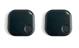 Blue Charm Beacons - Bluetooth BLE iBeacon (BC011-MultiBeacon) - Shows Battery Level in Broadcast - Long Range BLE 5.0 (Two Pack)
