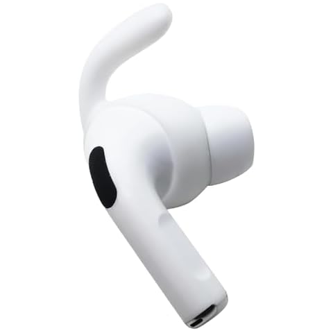 Kasoyo Single Replacement L Earbud for airpods pro 1st Generation,Left Side Earbud with Detachable Ear Hooks,Left Ear Side Wireless Earphone Cover