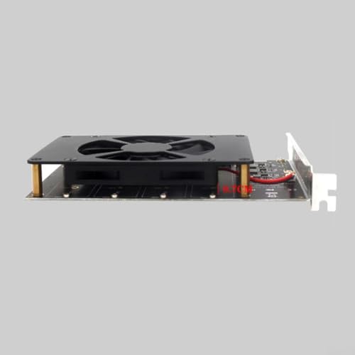 Controlador RAID de software 4 bahías con divisor PCIe x16 para PC 5