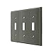 Deltana SWP4763U15A Triple Toggle Switch Cover