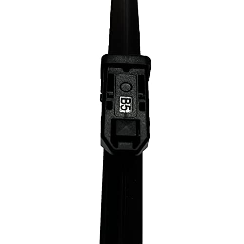 Image of Oshotto Frameless (O.E.M Type) Wiper Blades Compatible with Jaguar XE (26 inch / 18 inch)