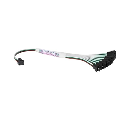Amplificateur signal SPI multi-sorties 1 to 8 pour ruban LED adressable WS2812B WS2811
