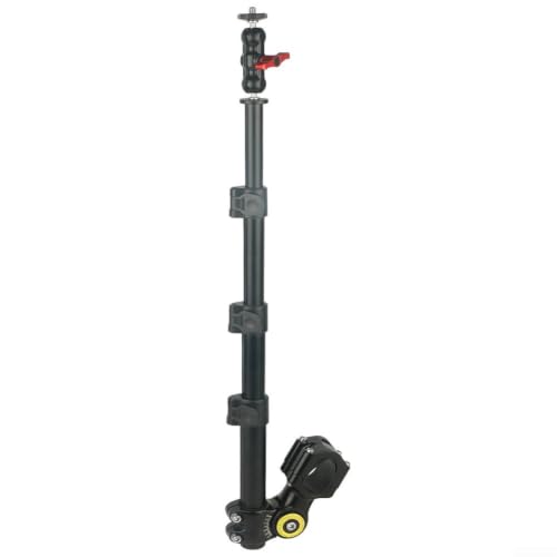 Soporte de aluminio rotativo para manillar de bicicleta y moto compatible con selfie 7
