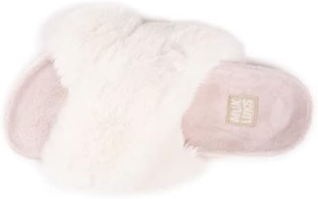 MUK LUKS Women's Hydrangea Slipper,Light Pink,M | Image 1