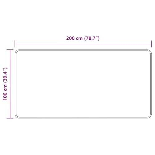 Tapis Marsa noir doux lavable en machine pour chambre