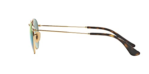 Image of Ray-Ban RB3447 Round Metal Sunglasses + Vision Group Accessories Bundle