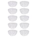 Beaupretty 90pcs Face Mask Mixing Bowls Semi-transparent Pvc Cosmetic Beauty Tool for Easy Application and -up