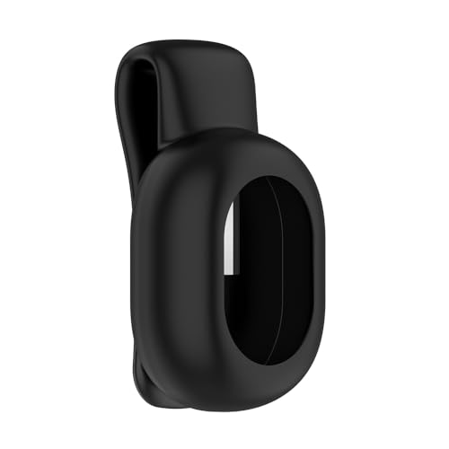 KINOEHOO 2 Pack Funda Compatible para Garmin Running Dynamics Pod Funda Protectora de Silicona Fundas para GPS.Negro