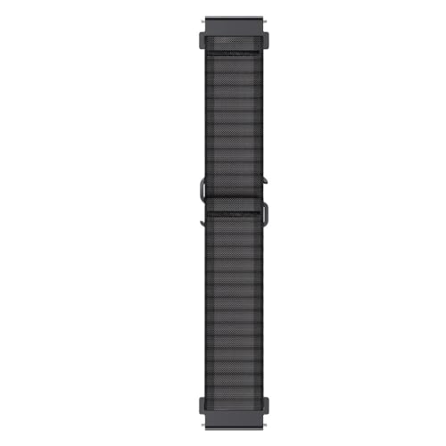 Svincoter Correa elástica de nailon tejido Ocean de 20/22 mm, compatible con Amazfit GTS 4/2/2E/3/GTS2 Mini/GTR/4/3/Pro/GTR2/42 mm.(20 mm,Grey)