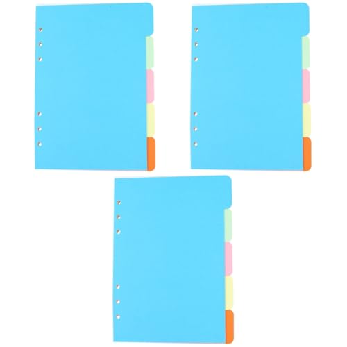 Intercalaires réutilisables Abaodam en lot de 15 pièces pour un tri de papier durable